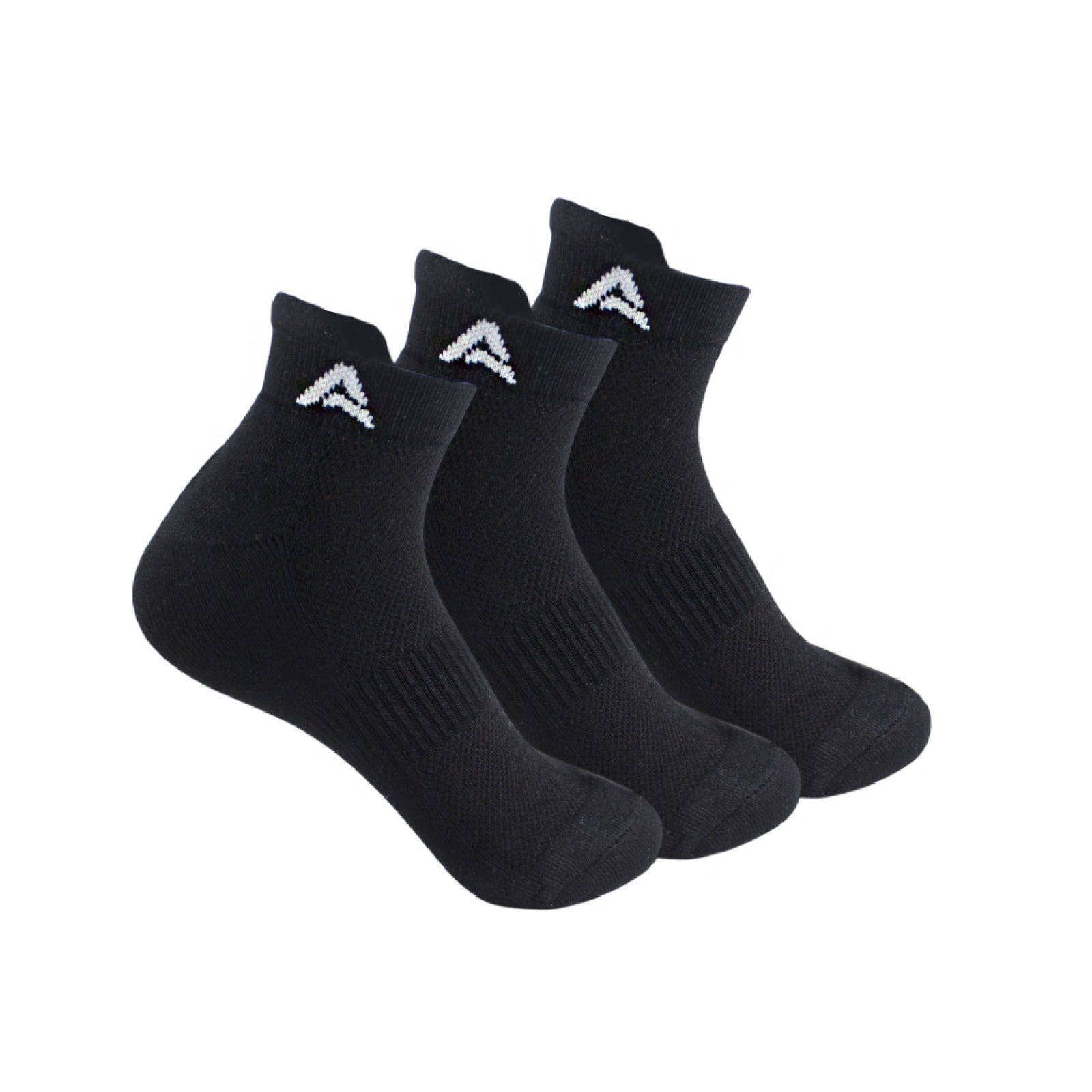 Performance Bamboo Socks Ankle Length - Black Pack of 3