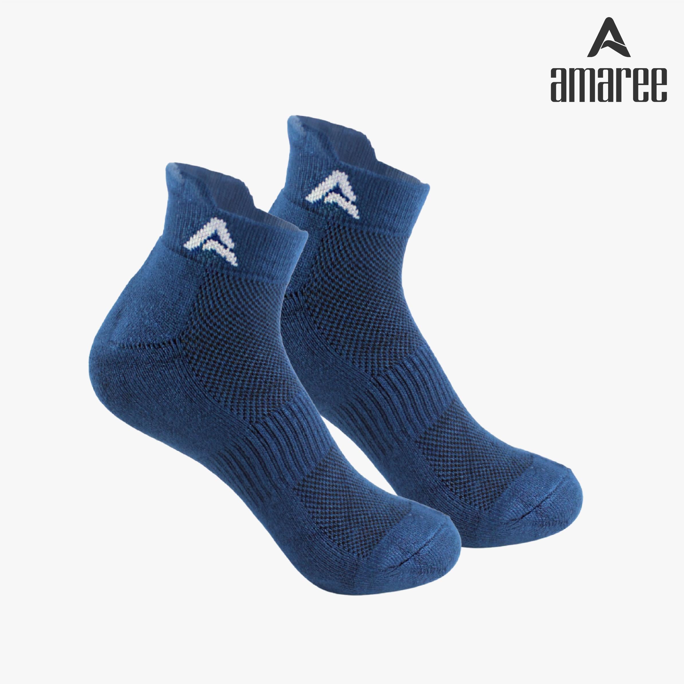 Performance Bamboo Socks Ankle Length – Navy - Sky Blue - Grey Pack of 3