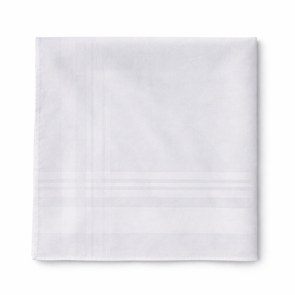 Bamboo Cotton Handkerchief Pack of 3