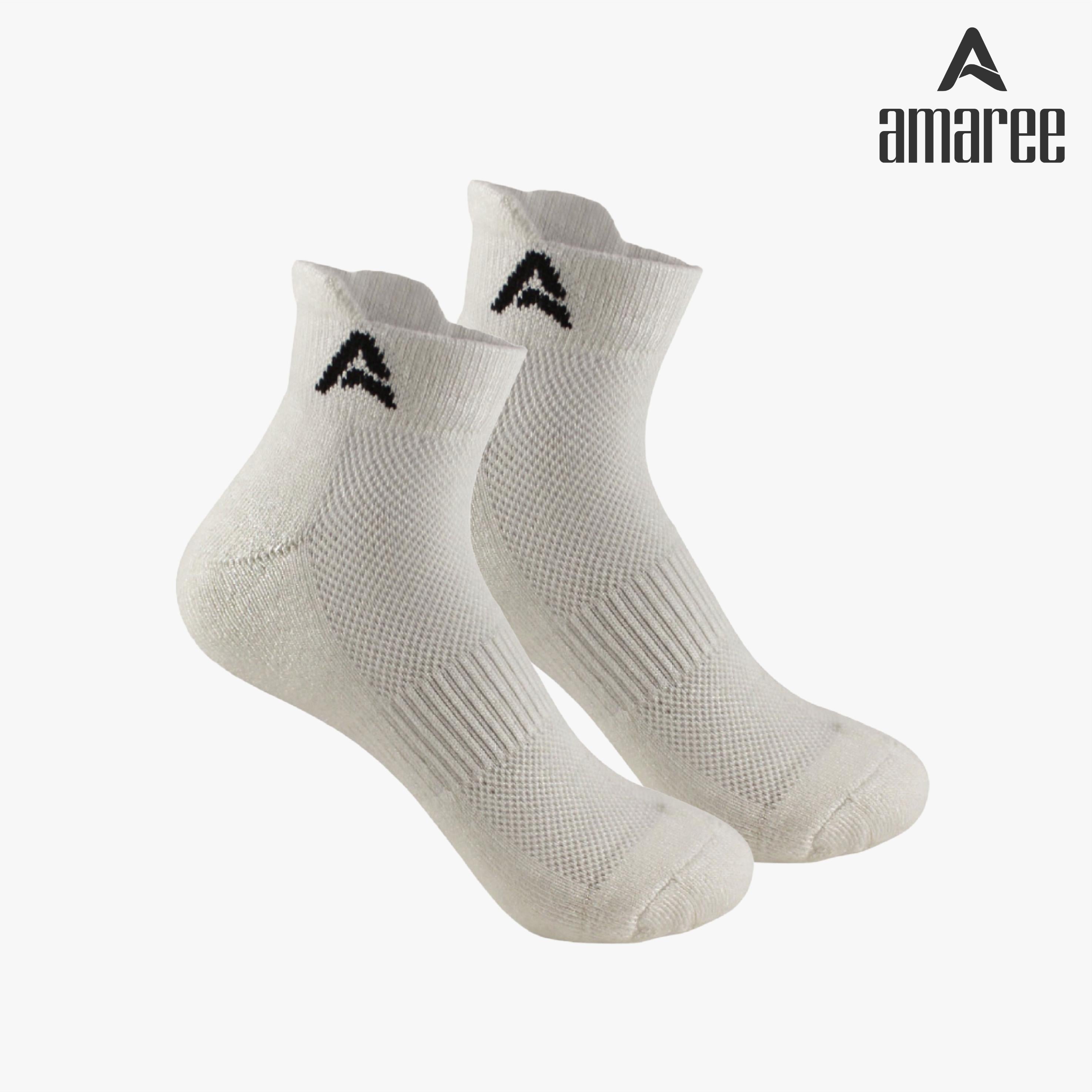 Performance Bamboo Socks Ankle Length – Sonic Blue - Dark Blue - White Pack of 3