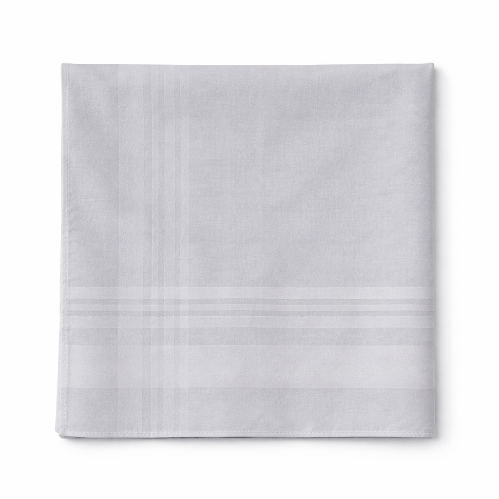 Bamboo Cotton Handkerchief Pack of 3