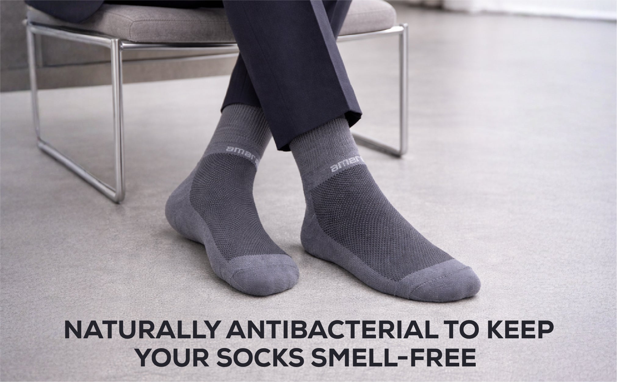 Premium Formal Bamboo Socks – Ankle Length (Pack of 2)