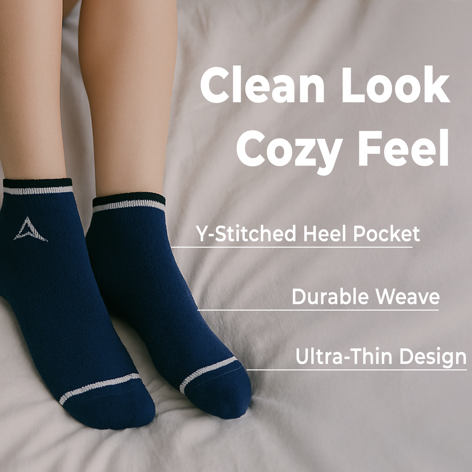 Organic Cotton Socks Ankle Length