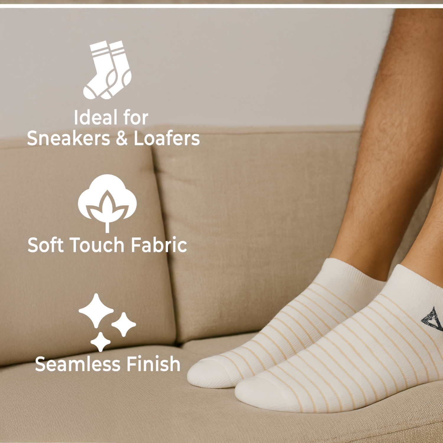 Bamboo Sneaker No-Show Socks