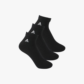 Organic Cotton Sneaker Socks with Rib ( pack of 3 )