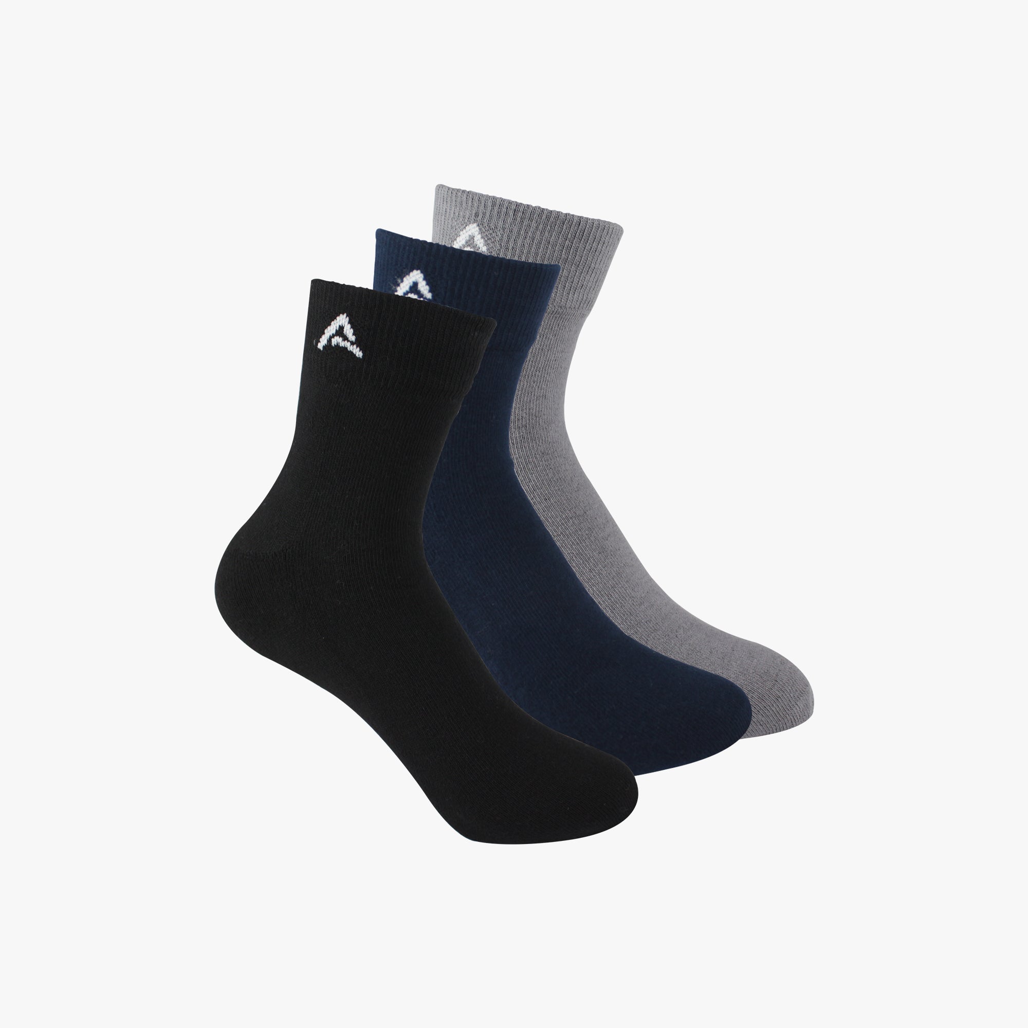 Organic Cotton Ankle Half Terry ( Pack of 3 )