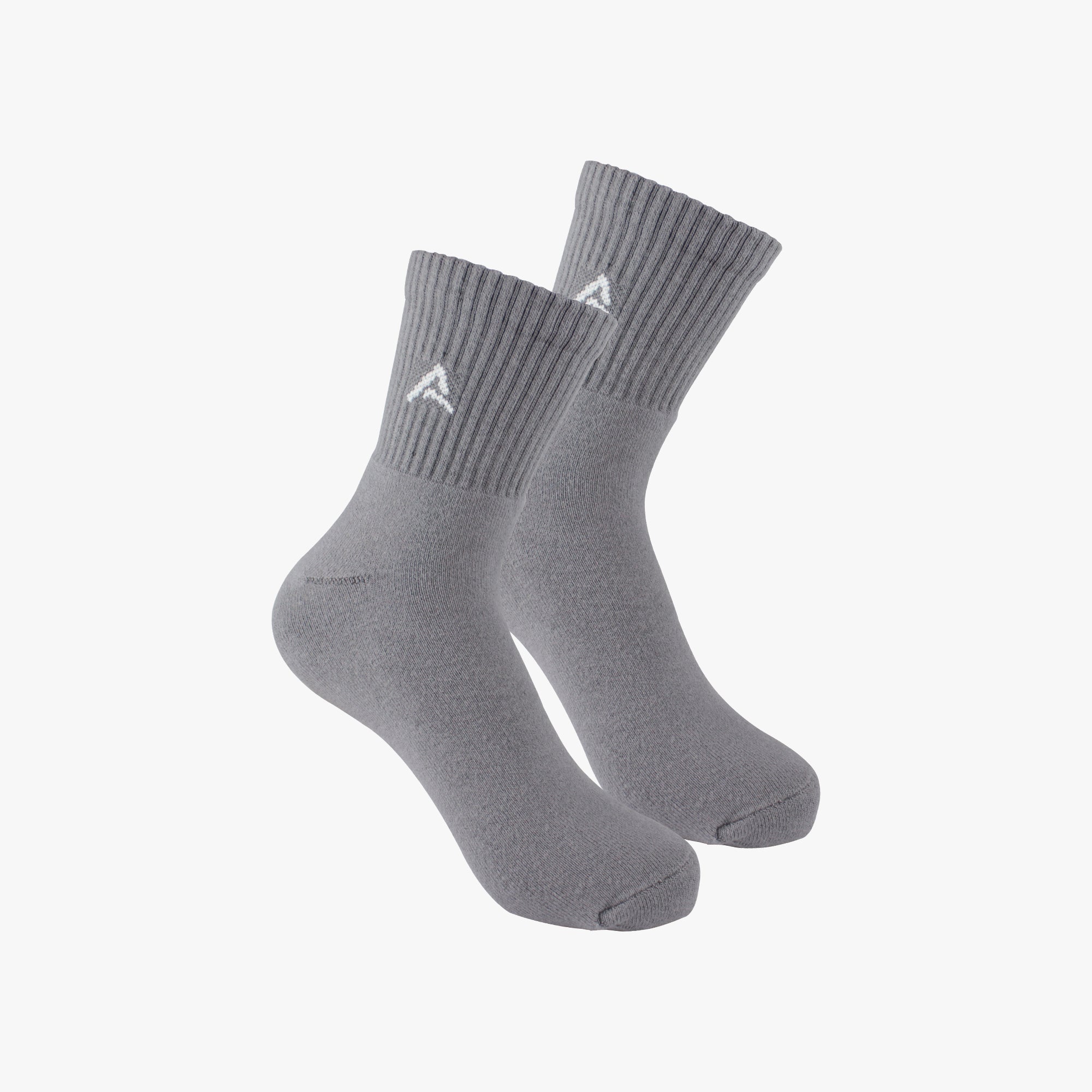 Organic Cotton Ankle Full Terry - Black Navy Charcoal