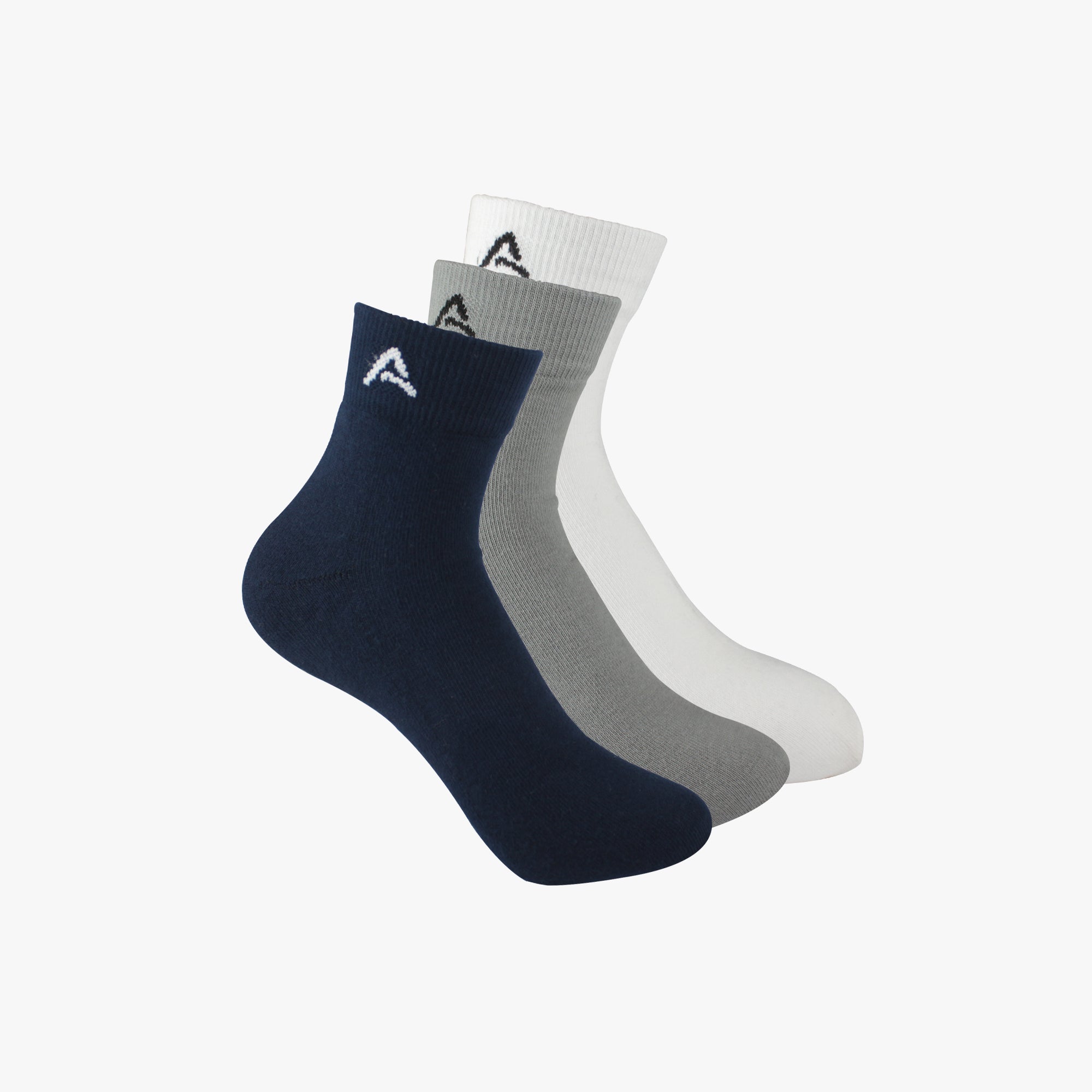 Organic Cotton Ankle Half Terry ( Pack of 3 )