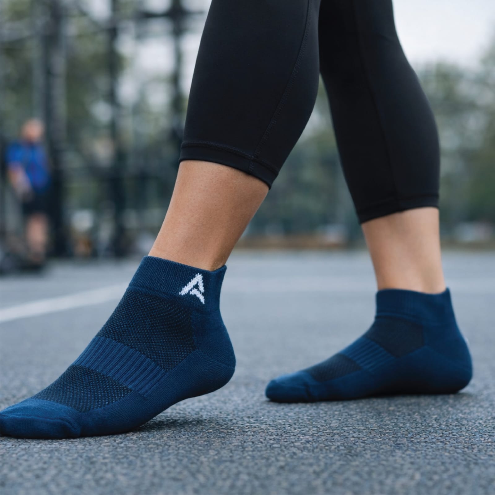 AMAREE Premium Bamboo Socks for Men & Women - Soft Comfortable Eco-Friendly, Breathable, Durable, Moisture-Wicking, Anti-Odor, Everyday Ankle Socks Combo - Pack of 3 (navy , red , grey)
