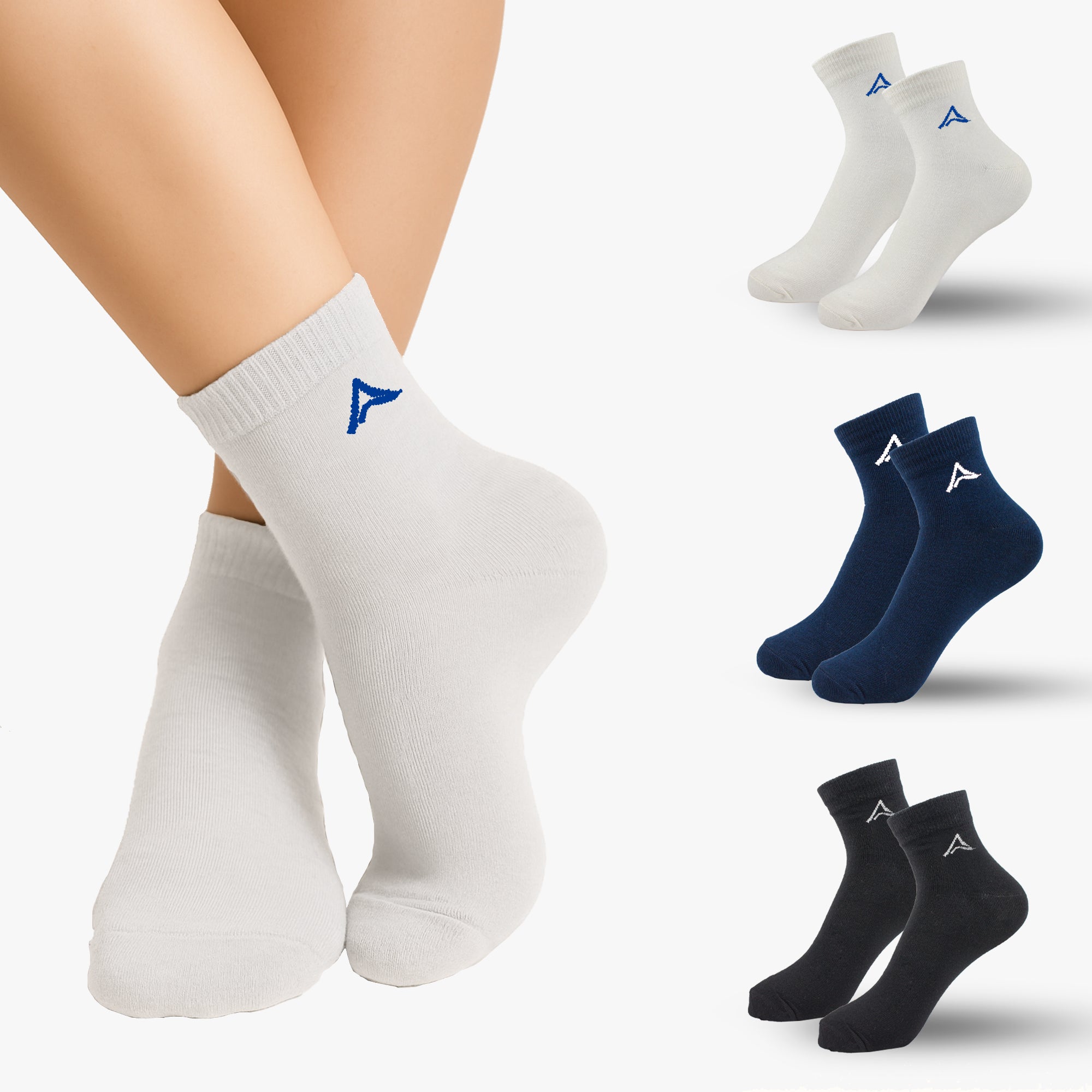 Organic Cotton Socks Ankle Length