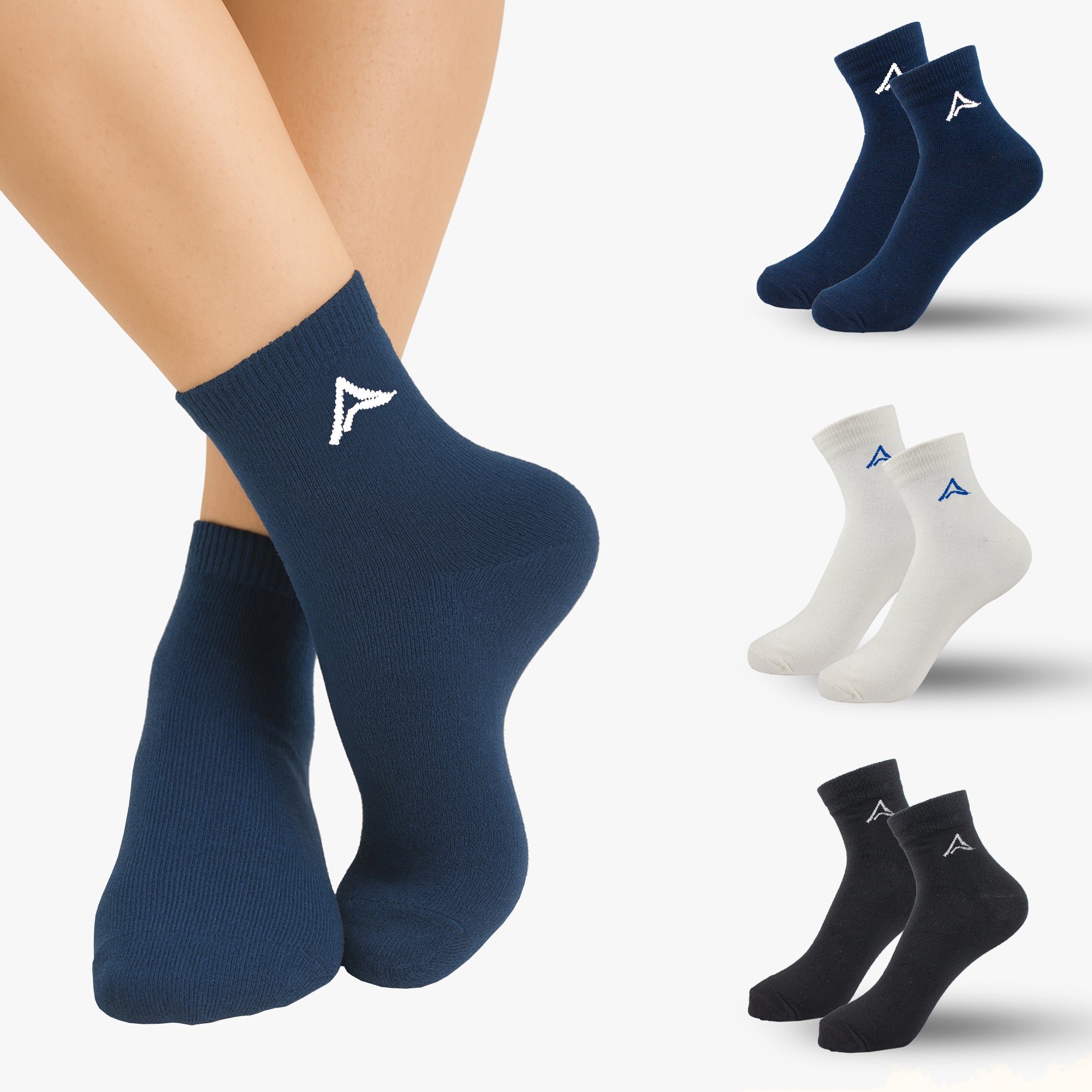 Organic Cotton Socks Ankle Length