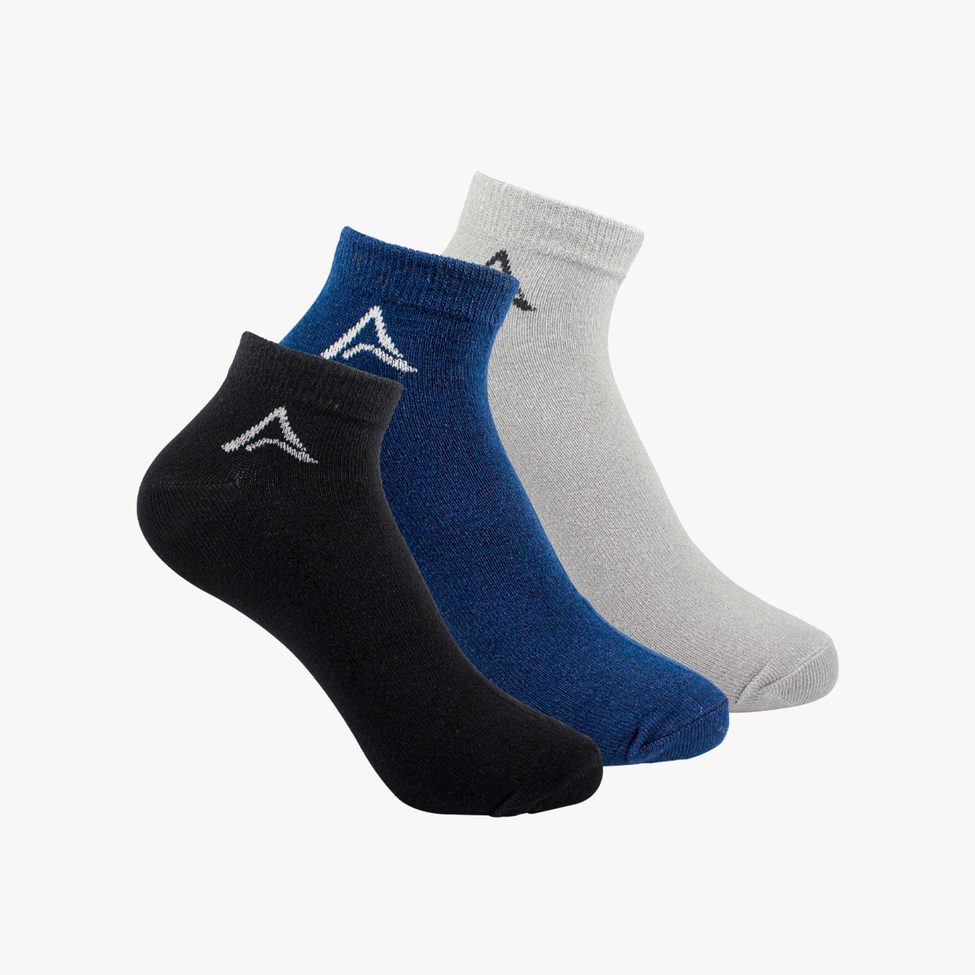 Organic Cotton Ankle Socks with Rib (Pack of 6 )