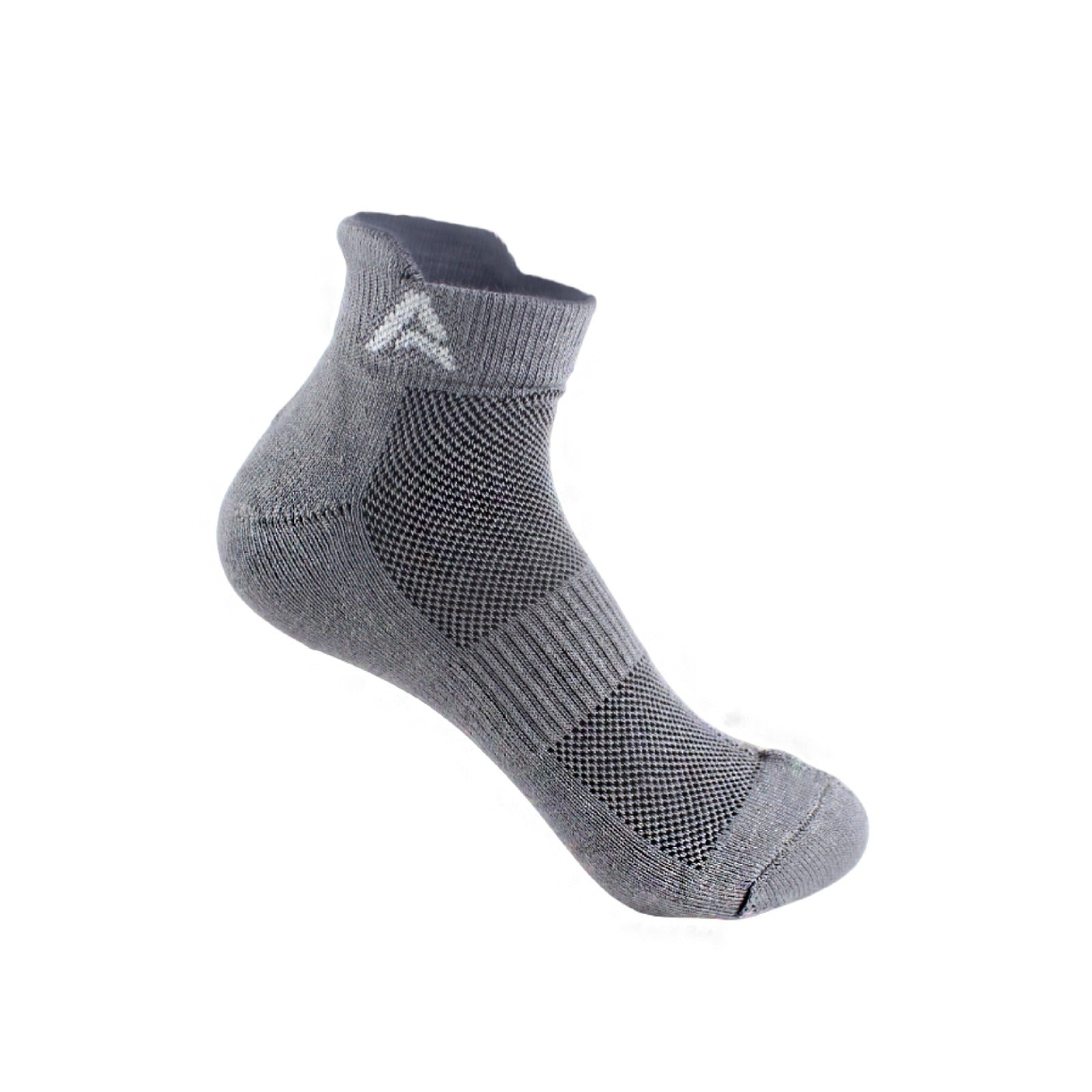 Performance Bamboo Socks Ankle Length - Navy Off-White Charcoal