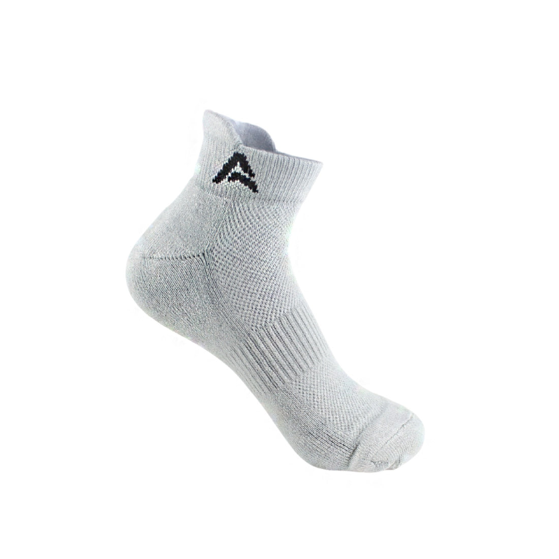Performance Bamboo Socks Ankle Length - Navy Tomato Grey