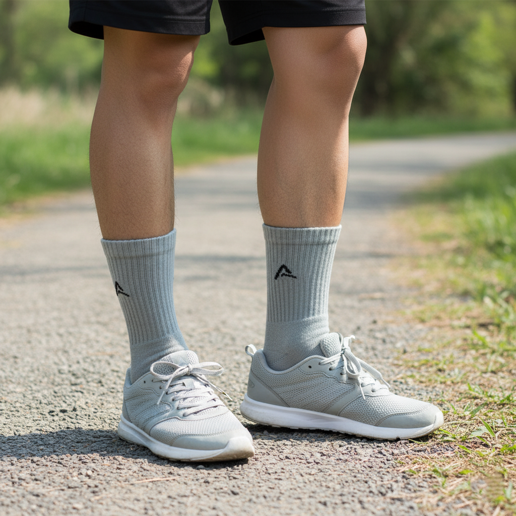 Organic Cotton Ankle Half Terry ( Pack of 3 )