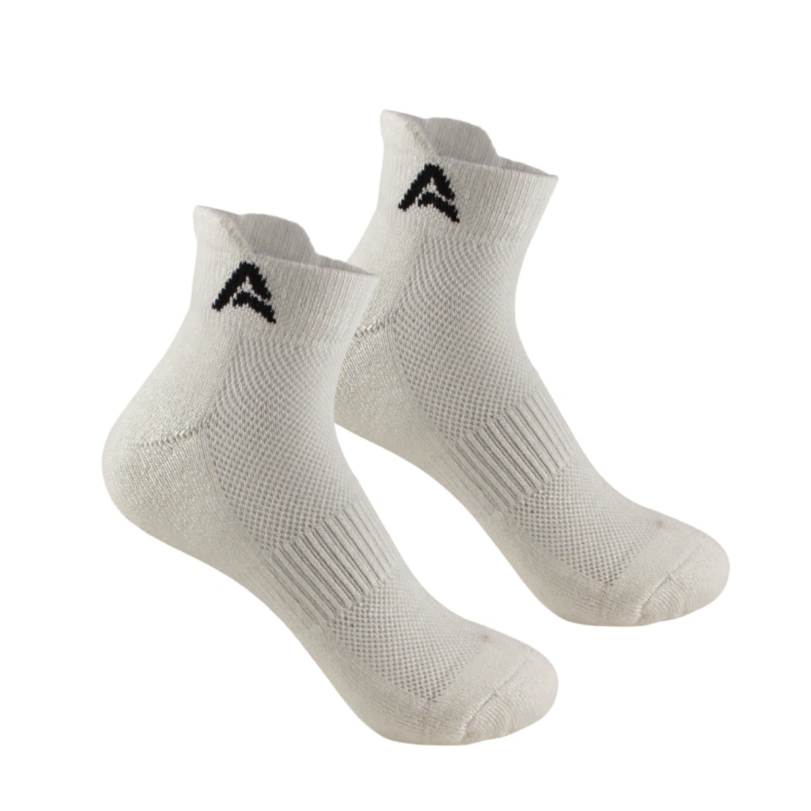 Performance Bamboo Socks Ankle Length - Navy Off White Grey